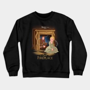 The Girl In The Fireplace Crewneck Sweatshirt